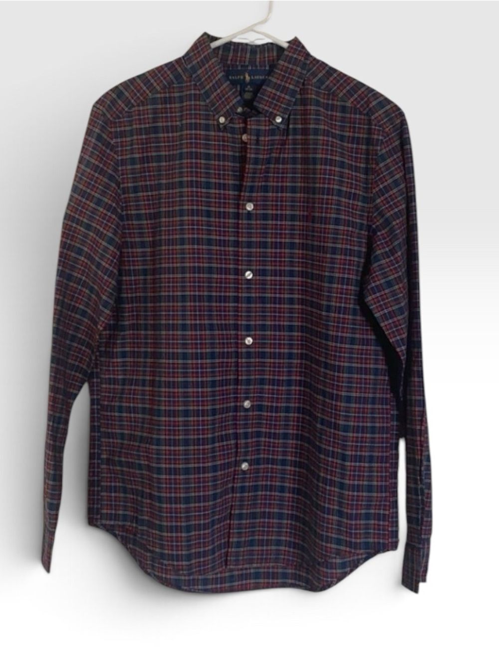 NWT Boys Plaid Ralph Lauren Button Down